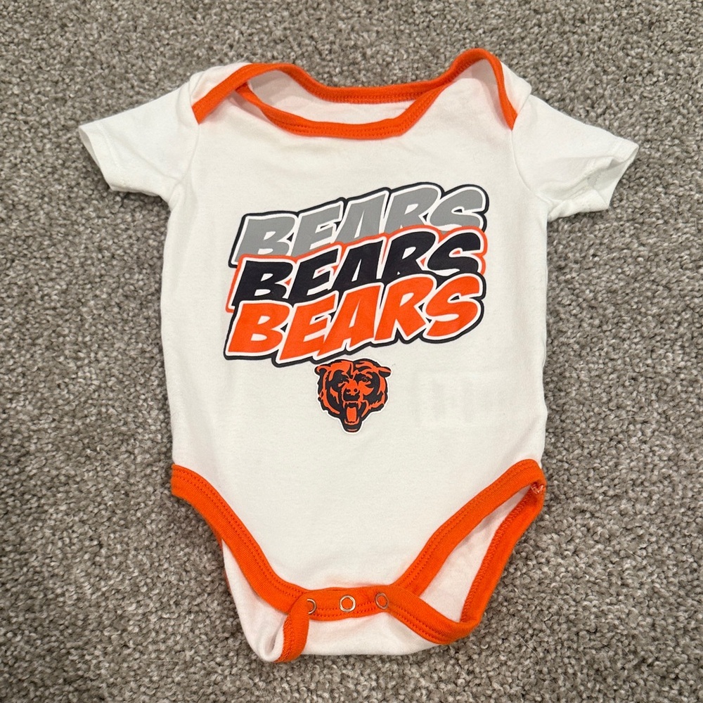 Chicago bears newborn onesie